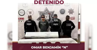 Presunto "halc�n" en Tijuana
