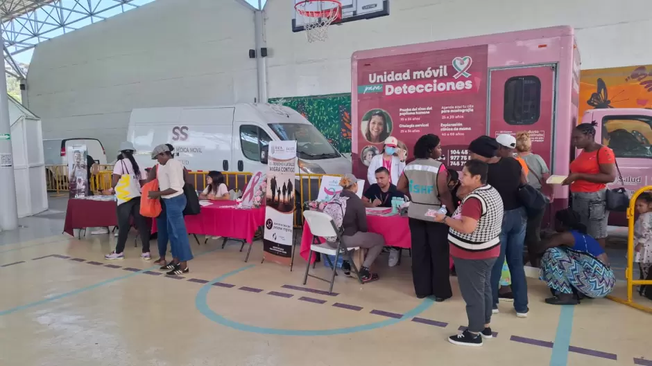 Promueven prevención del cáncer de la mujer en comunidad migrante de Tijuana