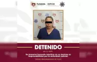 Detienen agentes municipales a una mujer por presuntos da�os a veh�culo y lesiones