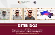 Aseguran oficiales de la SSPCM a tres hombres por una ri�a en v�a p�blica; uno de ellos relacionado con un veh�culo con reporte de robo