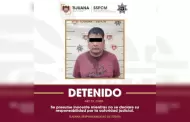 Aseguran agentes de la Polic�a Municipal a un hombre por su presunta participaci�n en violentar a una mujer