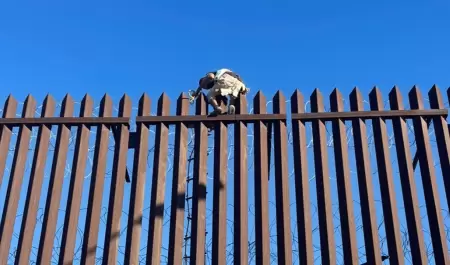 Detienen en Mexicali a hombre que intentaba cruzar el cerco fronterizo hacia Cal