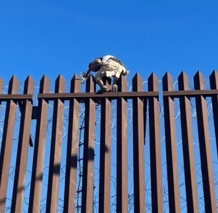 Detienen en Mexicali a hombre que intentaba cruzar el cerco fronterizo hacia Cal