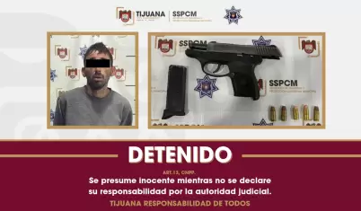 Detiene SSPCM a hombre por presunta portaci�n ilegal de arma de fuego