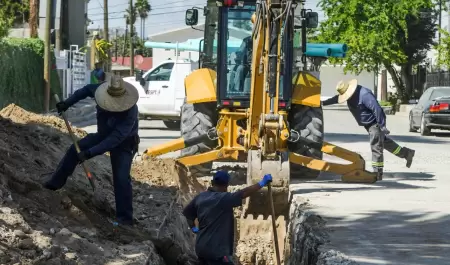 Renovaci�n de tuber�as y mantenimiento del drenaje en Tijuana