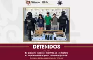 Detiene SSPCM a tres personas por portaci�n de armas de fuego y asegura veh�culo con predenuncia de robo