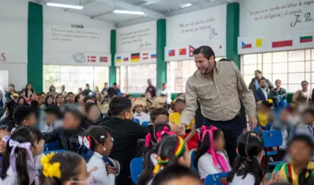 Encabeza Ismael Burgue�o conmemoraci�n del D�a de las Naciones Unidas en escuela