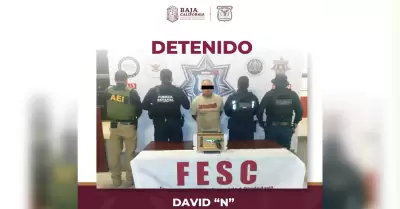 Operativo conjunto en Rosarito permite detenci�n de sujeto armado