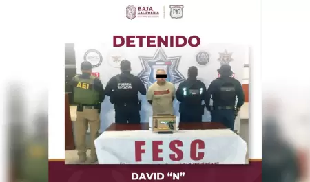 Operativo conjunto en Rosarito permite detenci�n de sujeto armado