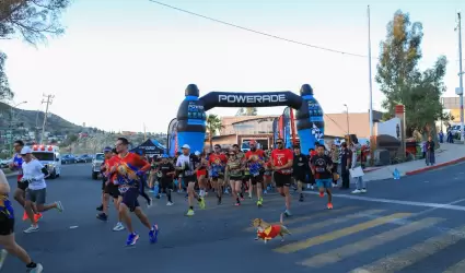 Carrera 5K "Forjados por el Fuego" a beneficio de Bomberos de Tecate