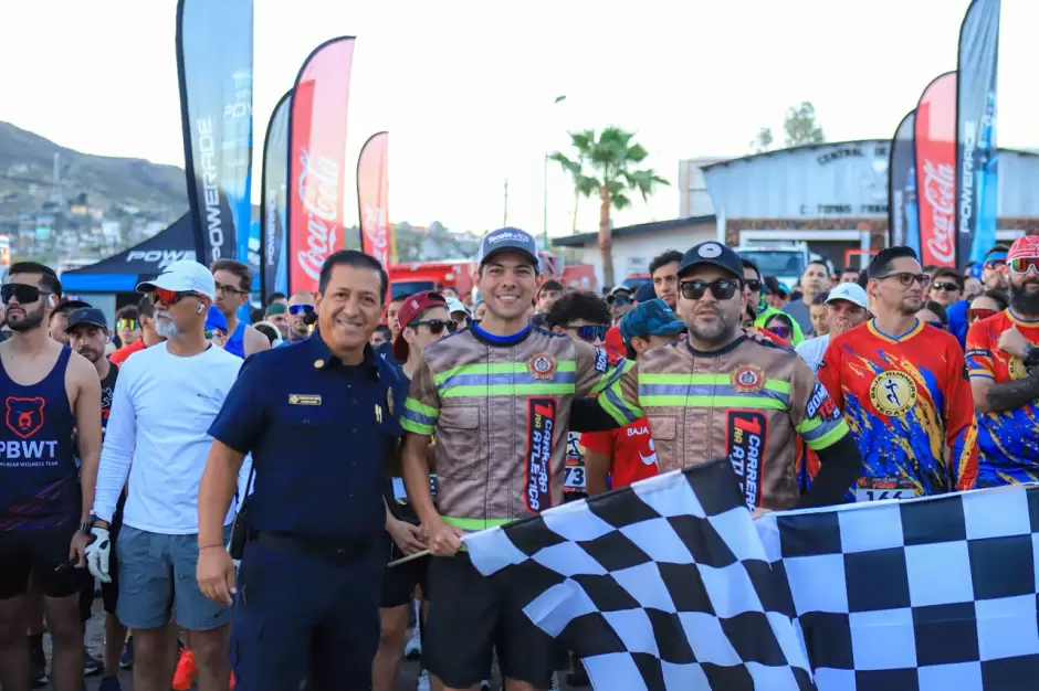 Carrera 5K "Forjados por el Fuego" a beneficio de Bomberos de Tecate