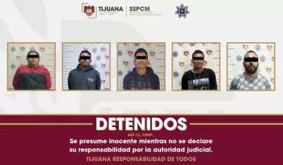 SSPCM detiene a cinco personas y asegura m�s de 100 envoltorios de presuntas dro