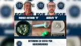Capturan a dos hombres durante cateo por presunto narcomenudeo