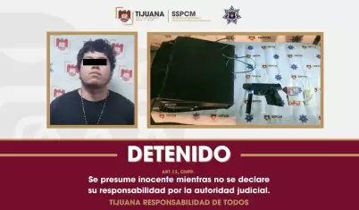 Detienen a presunto responsable de robo con violencia a farmacia