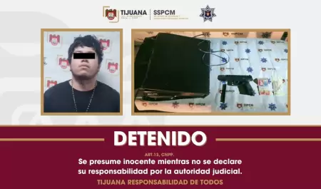 Detienen a presunto responsable de robo con violencia a farmacia