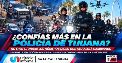 �Conf�as m�s en la polic�a de Tijuana?