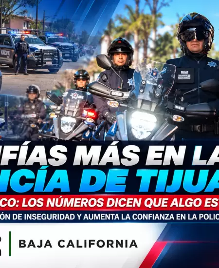 �Conf�as m�s en la polic�a de Tijuana?