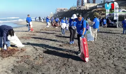 Limpieza de playas de Tijuana