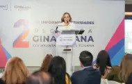 Rinde su 2do. informe de actividades la Reg. Gina Arana destacando acercamiento con la ciudadan�a