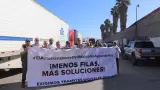 Transportistas en Tijuana