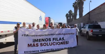 Transportistas en Tijuana
