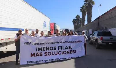 Transportistas en Tijuana