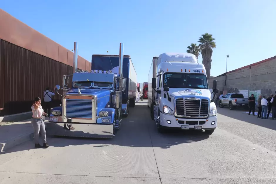 Transportistas en Tijuana