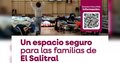 Habilita Gobierno de Ensenada refugio temporal para familias de El Salitral