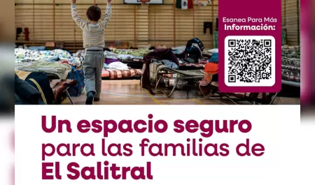 Habilita Gobierno de Ensenada refugio temporal para familias de El Salitral