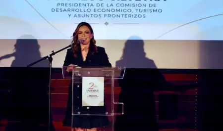 Rinde Melissa Pacheco su Segundo Informe de Actividades