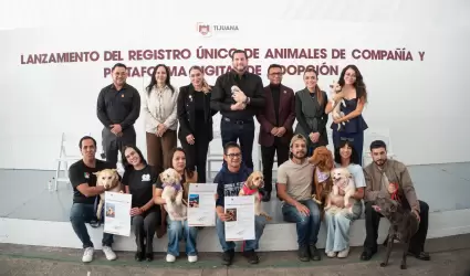 Presenta Ismael Burgue�o el Registro �nico de Animales de Compa��a (RUAC) y la P
