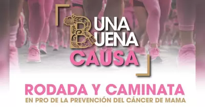 Rodada y Caminata por la Prevenci�n del C�ncer de Mama