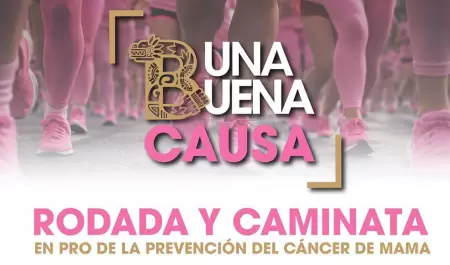 Rodada y Caminata por la Prevenci�n del C�ncer de Mama