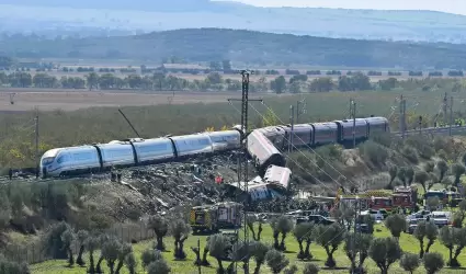 Choque de trenes en Espa�a