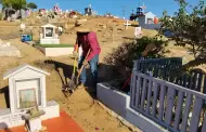 Realiza Gobierno de Ensenada limpieza y mantenimiento de panteones municipales por D�a de Muertos
