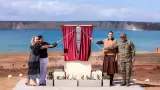 Colocan primera piedra del megapuerto Punta Colonet