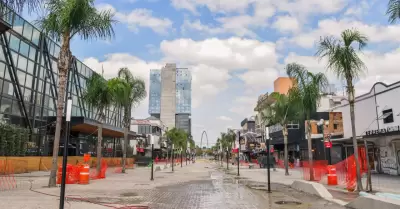 Apertura del andador peatonal de avenida Revoluci�n