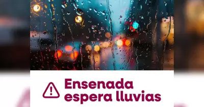 Prev�n lluvias, vientos y posibles tormentas el�ctricas a partir de este s�bado