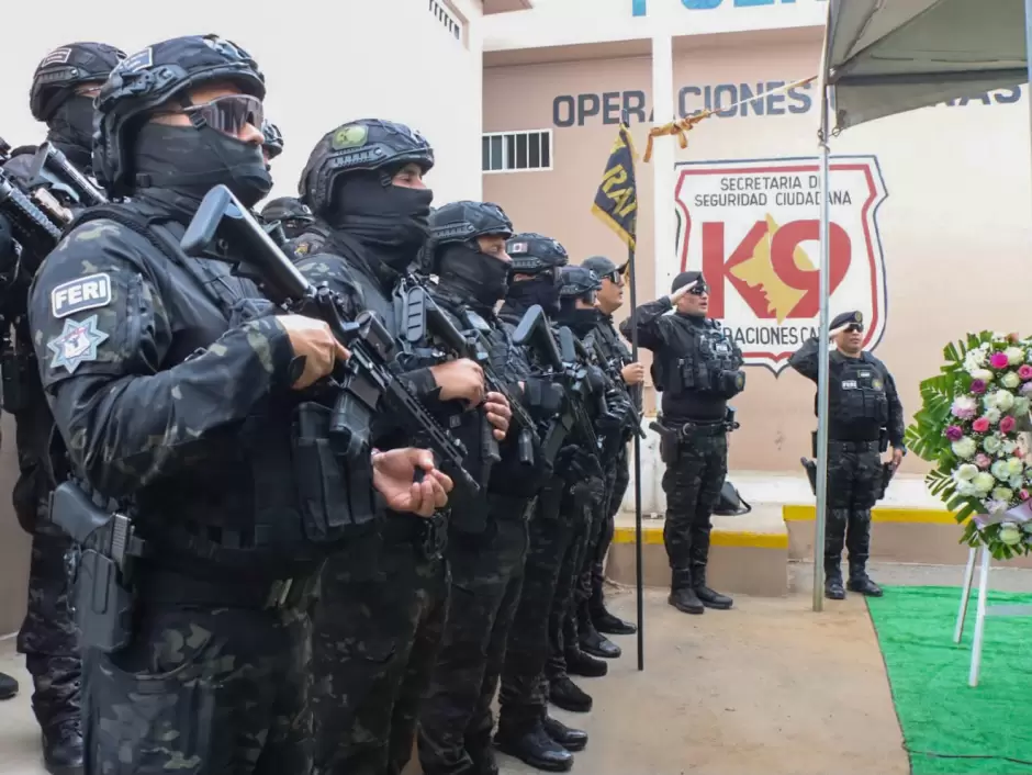 Despiden con honores a la agente Dafny Astrid Manzano Córdova