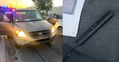 Detienen en Tijuana a varias personas tras apuntar con l�ser a agentes fronteriz