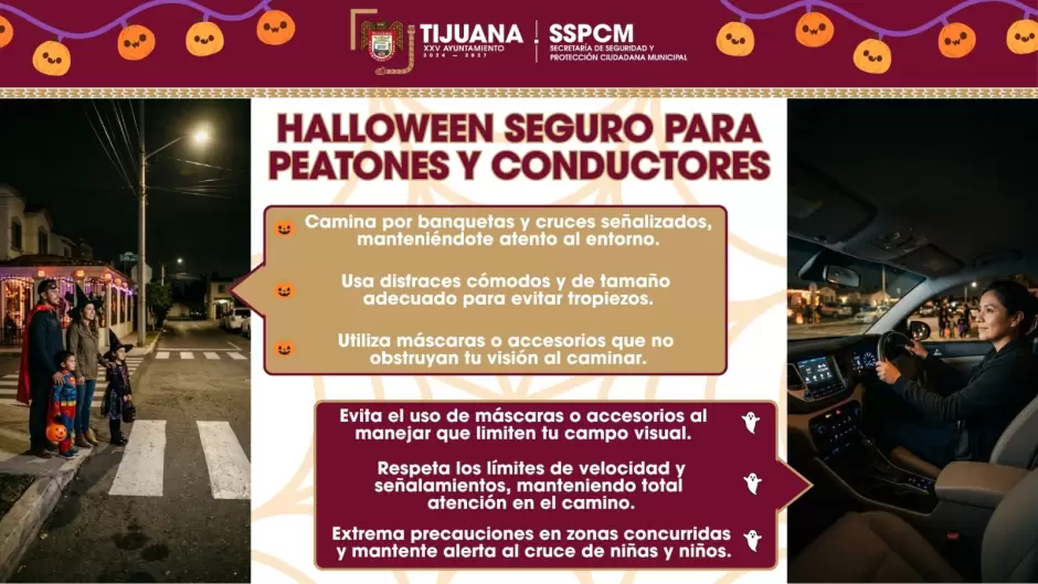 Desplegar�n m�s de 180 polic�as en Zona Centro por festejos de Halloween