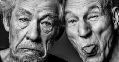 Ian McKellen y Patrick Stewart