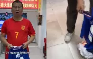 Crece el boicot contra Mbapp� en China: queman sus camisetas y arrancan su rostro de anuncios pese a sus disculpas