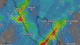 Pronostican lluvias intensas, vientos fuertes y descenso de temperatura.