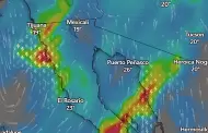 Pronostica Protecci�n Civil lluvias intensas, vientos fuertes y descenso de temperatura en Baja California