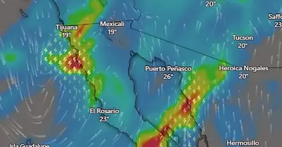 Pronostican lluvias intensas, vientos fuertes y descenso de temperatura.